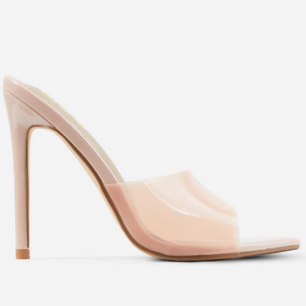 EGO KILO PEEP TOE HEEL MULE